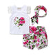 Girls Short Sleeve Set